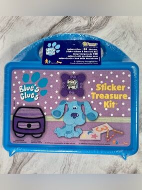 Blue's Clues Sandylion Sticker Treasure Stationery Set